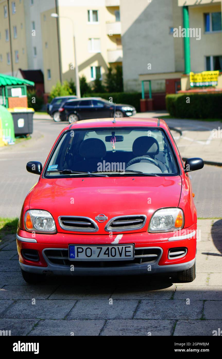 Red nissan micra hi-res stock photography and images - Alamy