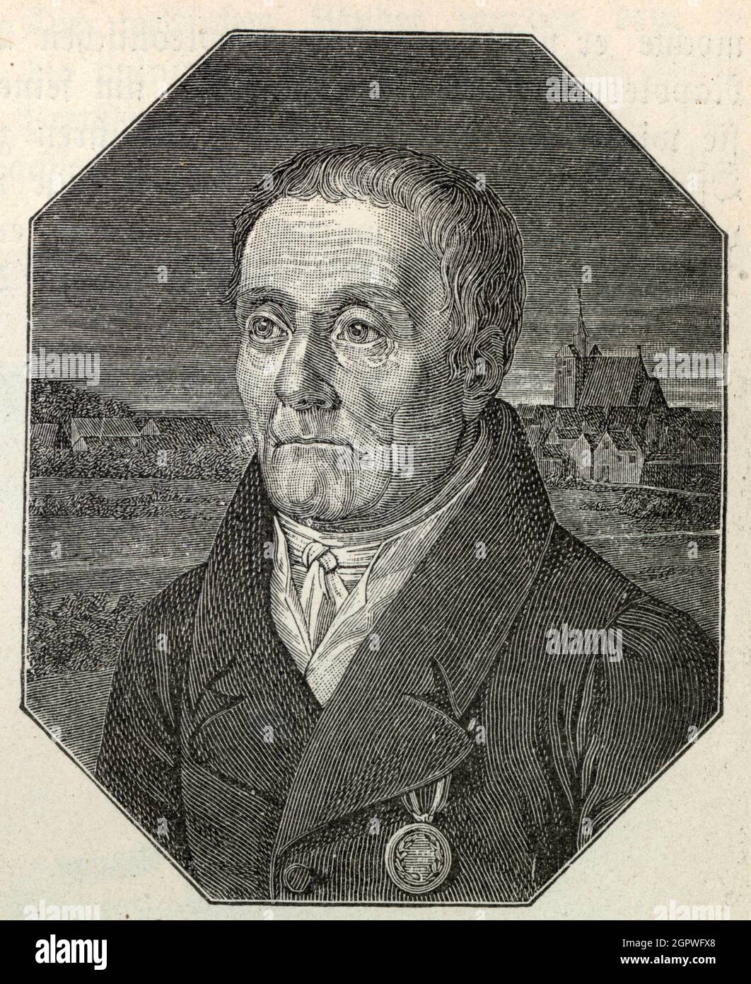 Joachim Christian Nettelbeck (1738-1824). Private Collection. Stock Photo