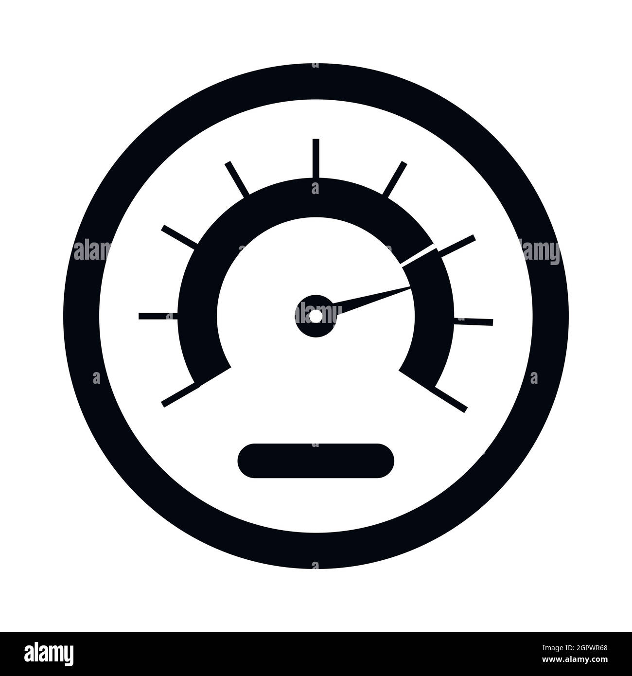 Simple Speedometer Vector