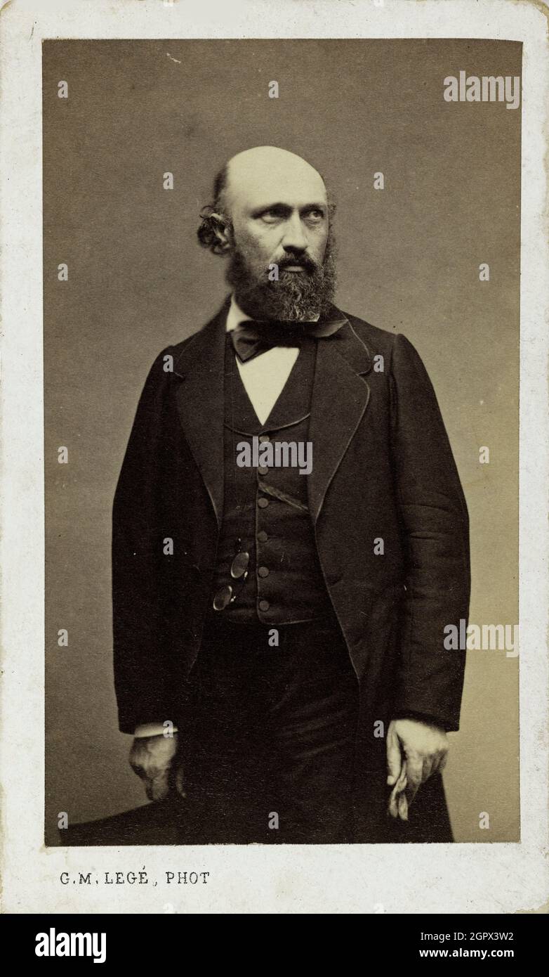 Portrait of the pianist and composer Louis (18181884). Private