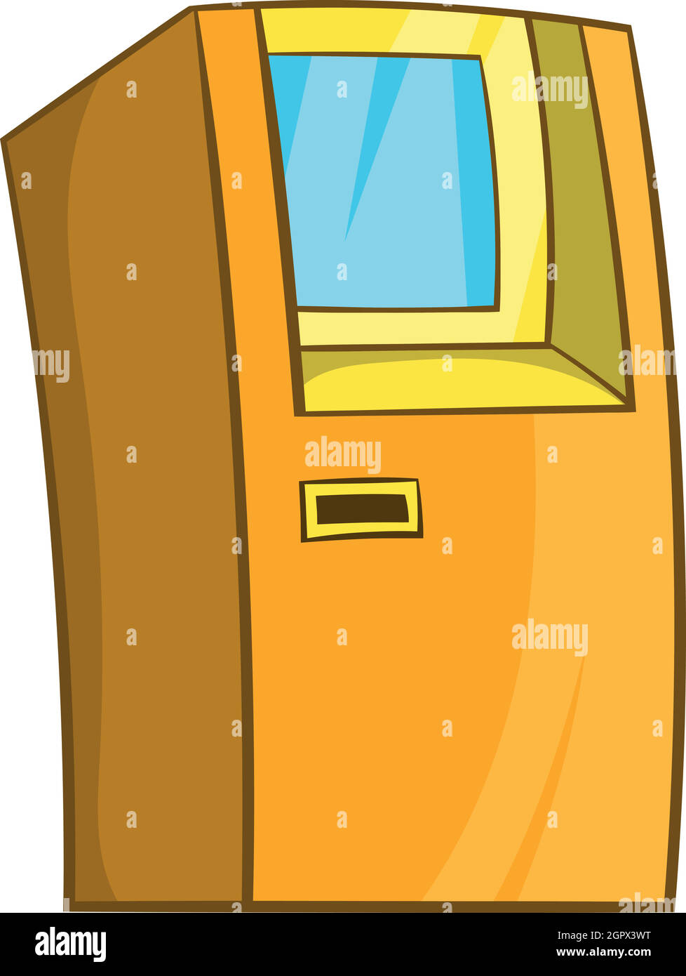 Teller cash machine Stock Vector Images Alamy