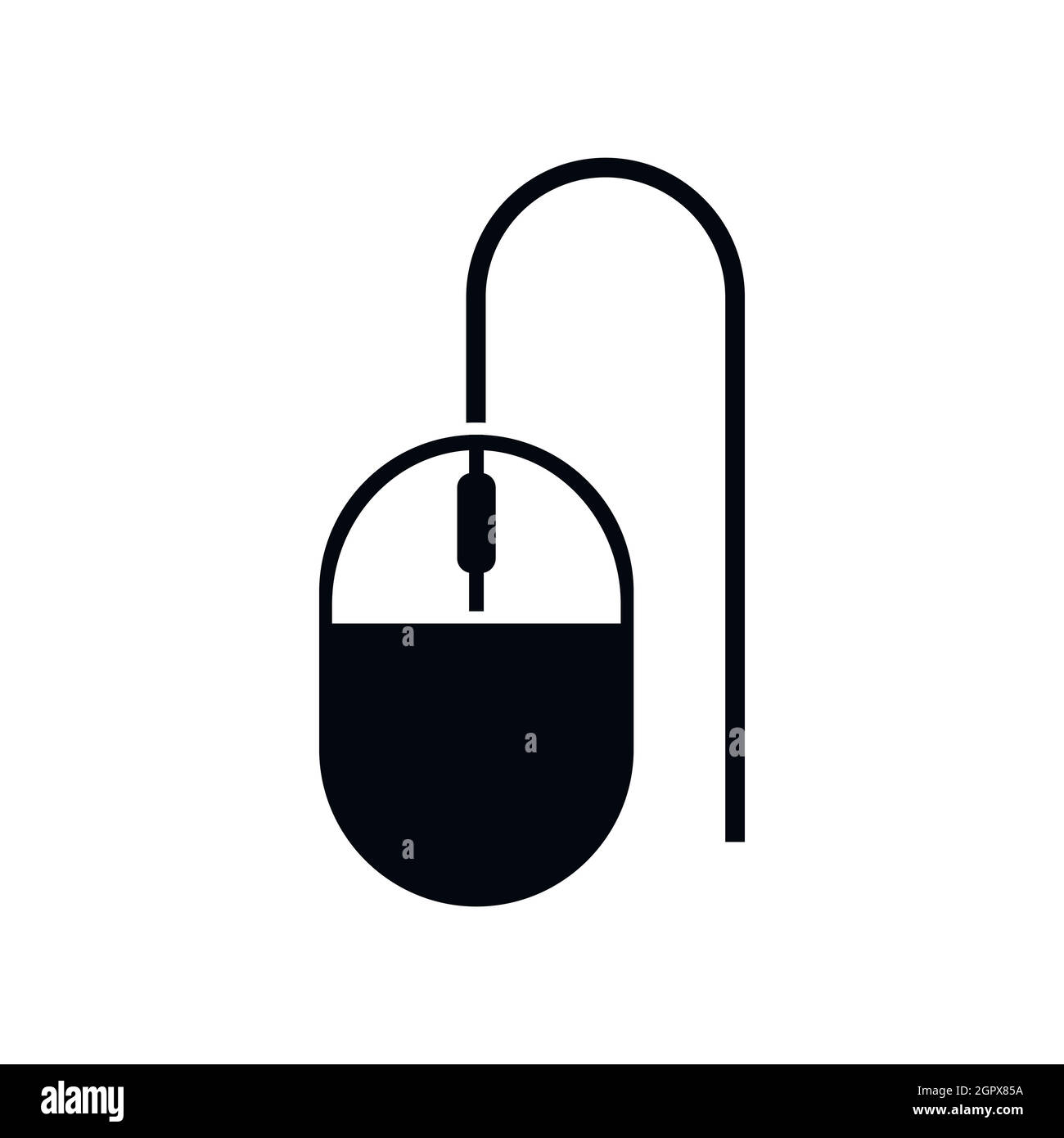Computer mouse icon, simple style Stock Vector Image & Art Alamy