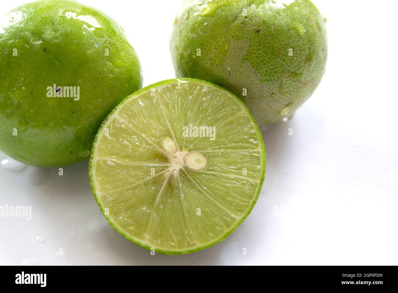 A Green, Oval Citrus Fruit With Thick Skin And Fragrant, Acidic Juice