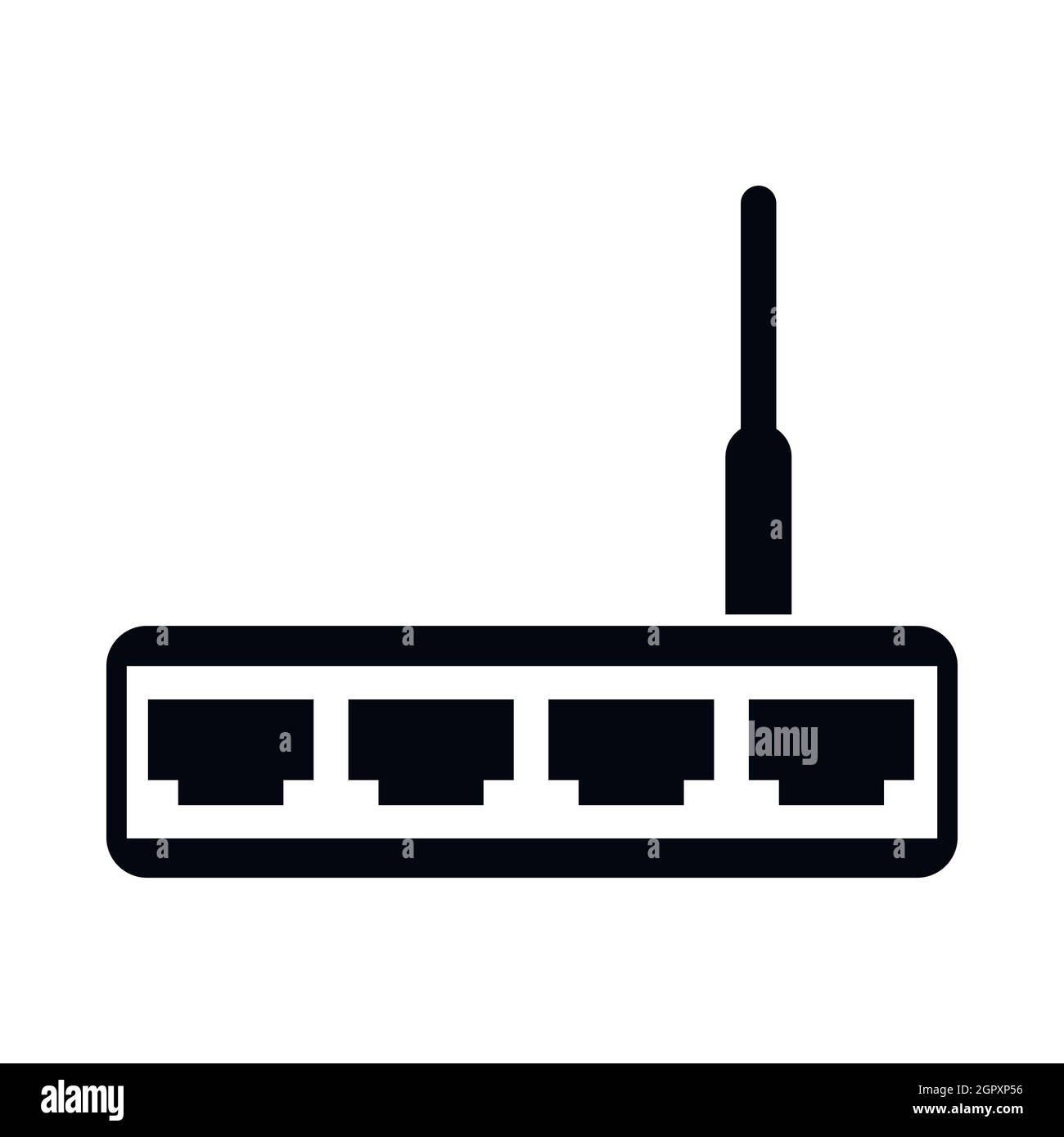 Router icon Cut Out Stock Images & Pictures - Alamy