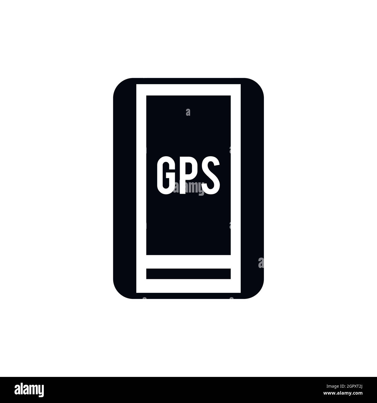 Global Positioning System icon, simple style Stock Vector Image & Art ...