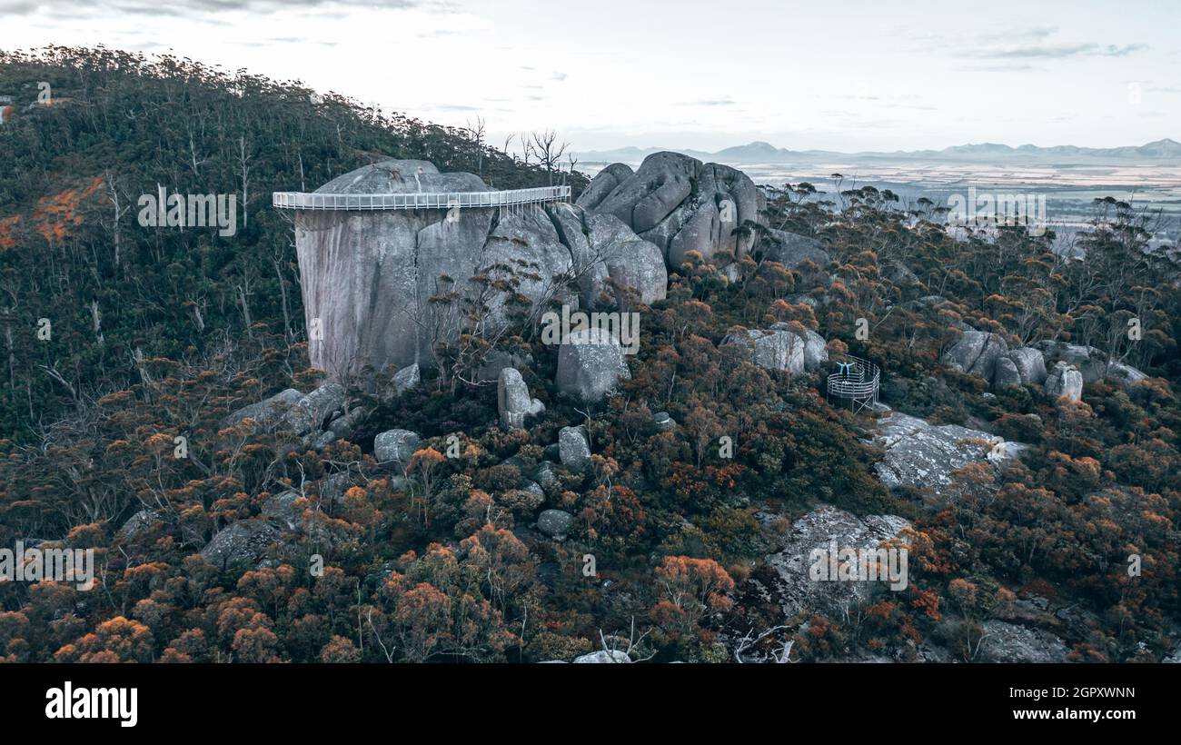 Castle Rock Perth Granite skywalk hi-res stock photography and images - Alamy