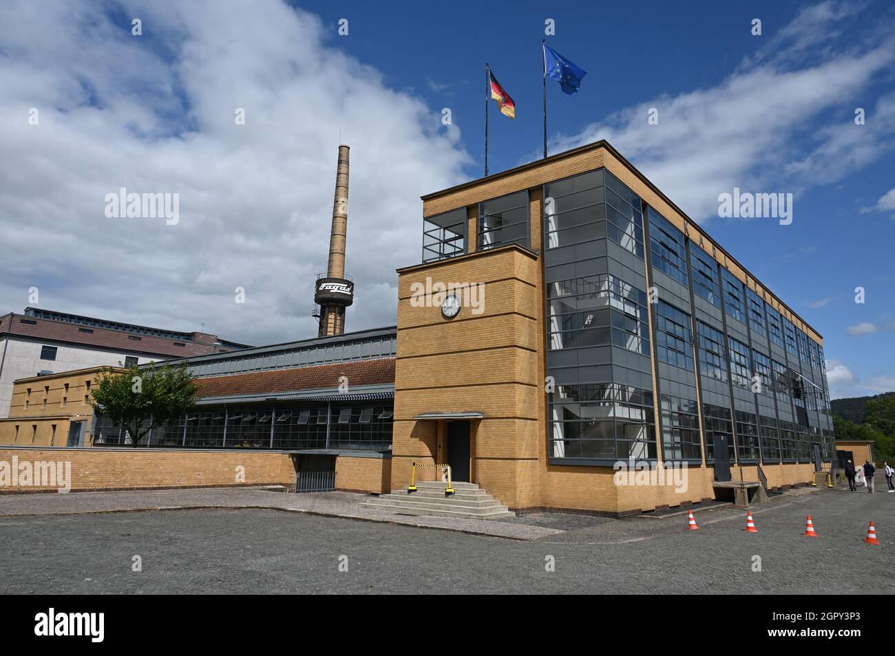 Bauhaus architecture: Fagus factory in Alfeld Stock Photo