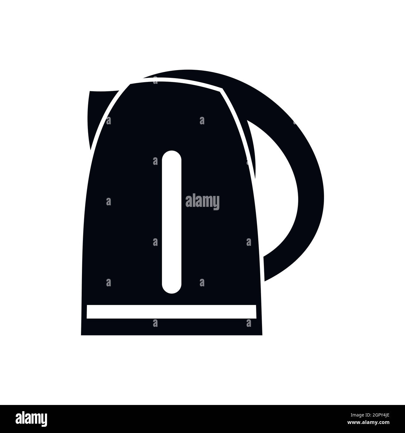 Electric kettle boiling illustration Stock Vector Images - Alamy