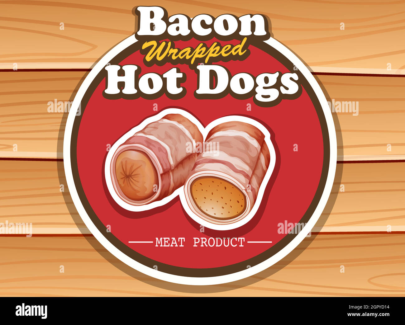 Adverts For Junk Food Stock Vector Images Alamy