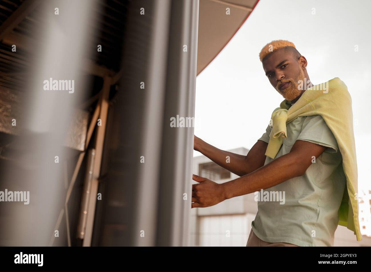 Dark skinned model hi-res stock photography and images - Alamy