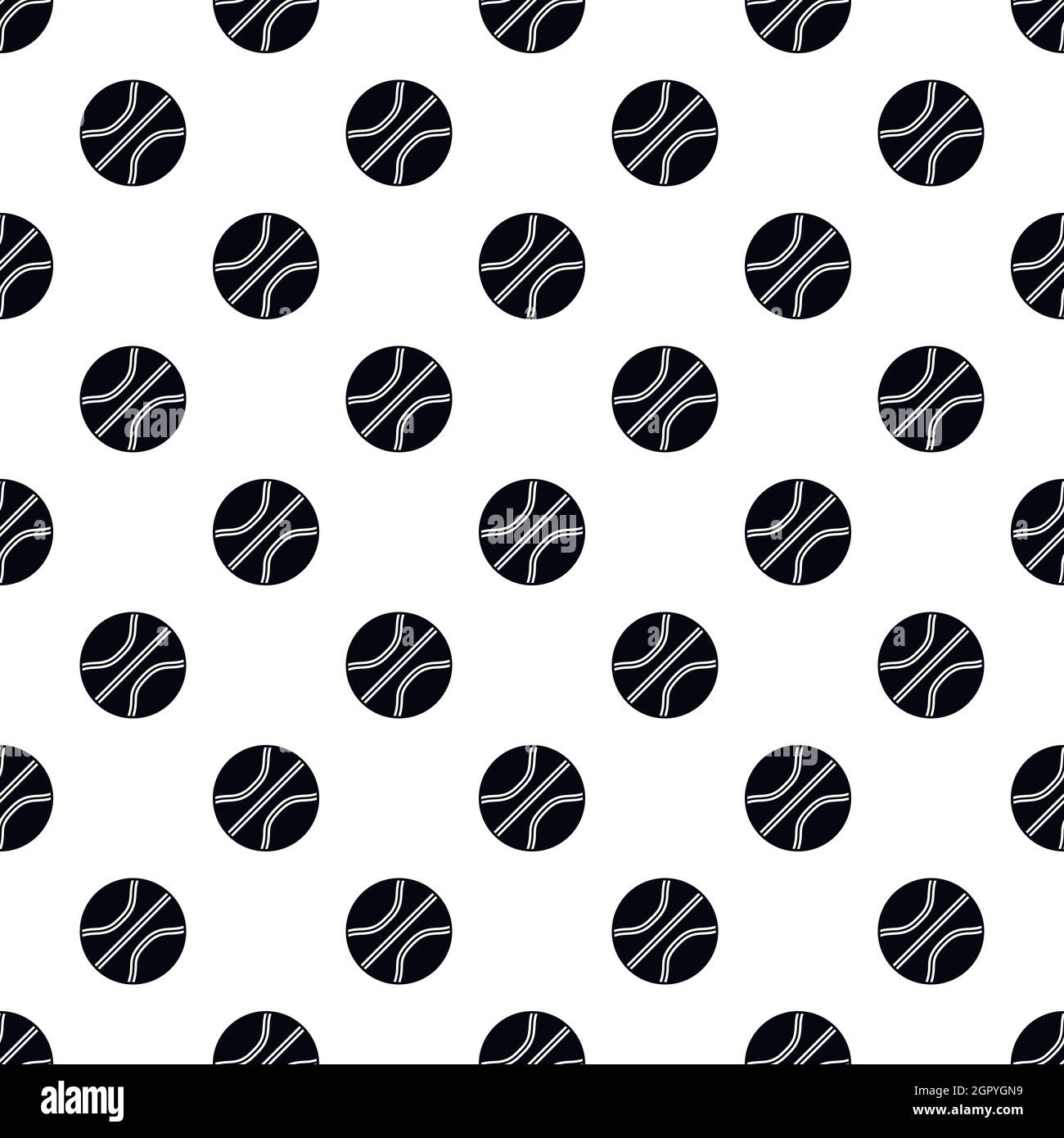 Basketball ball pattern, simple style Stock Vector Image & Art - Alamy