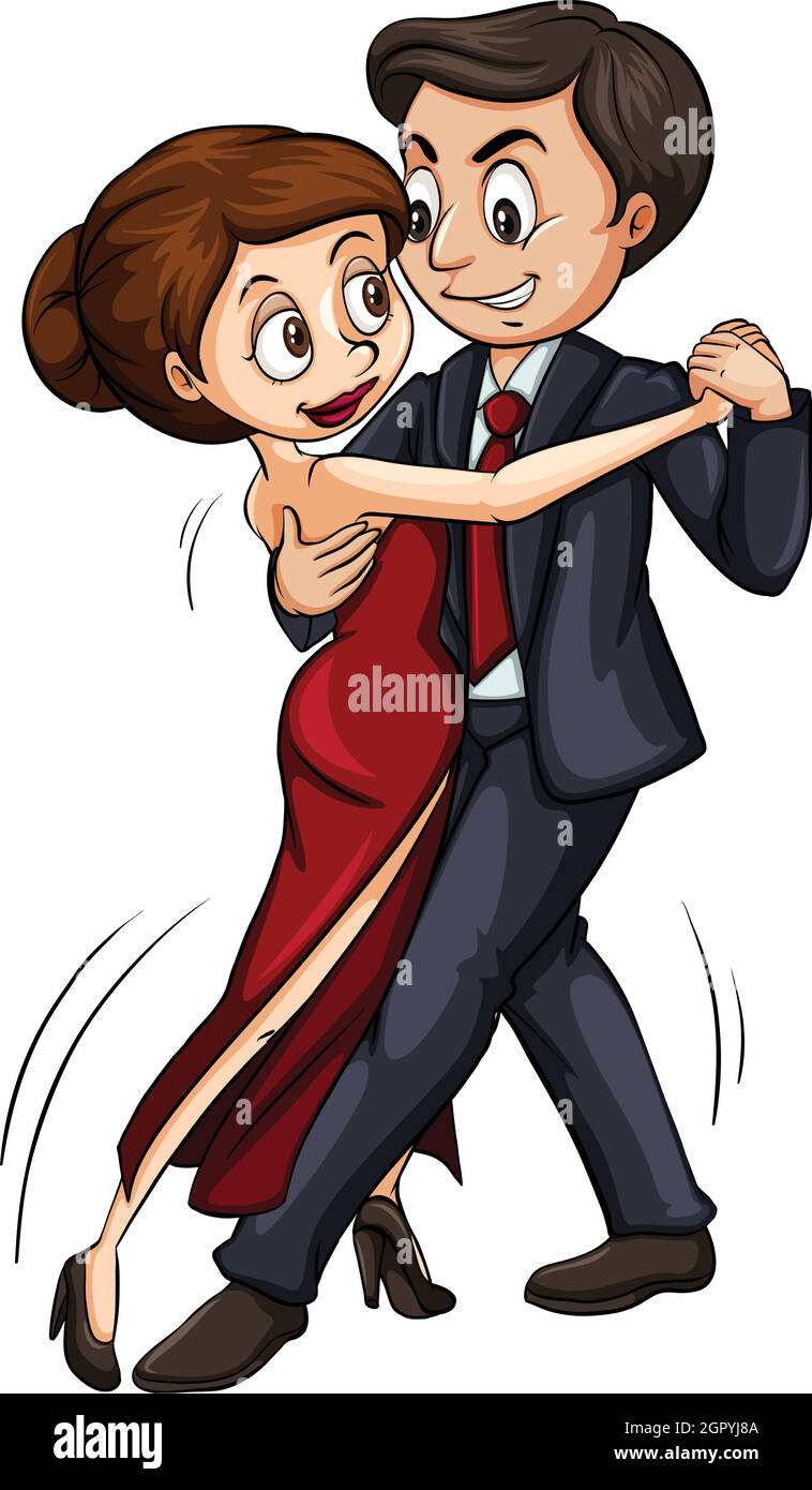 it-takes-two-to-tango-stock-vector-image-art-alamy