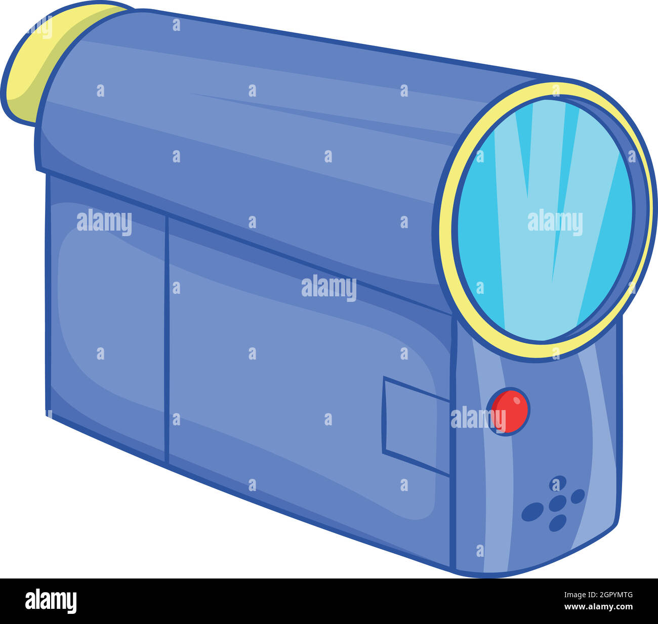 Camcorder icon in cartoon style Stock Vector Image & Art - Alamy