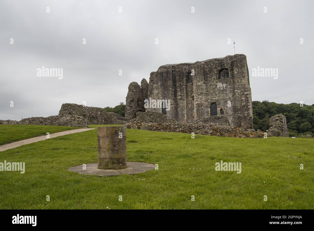 Dundonald Castle Kilmarnock UK Stock Photo Alamy
