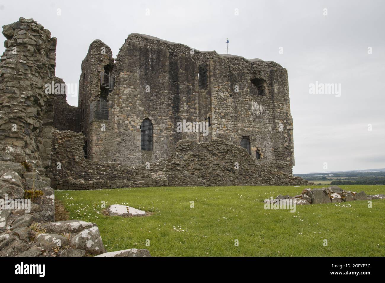 Dundonald Castle Kilmarnock UK Stock Photo Alamy
