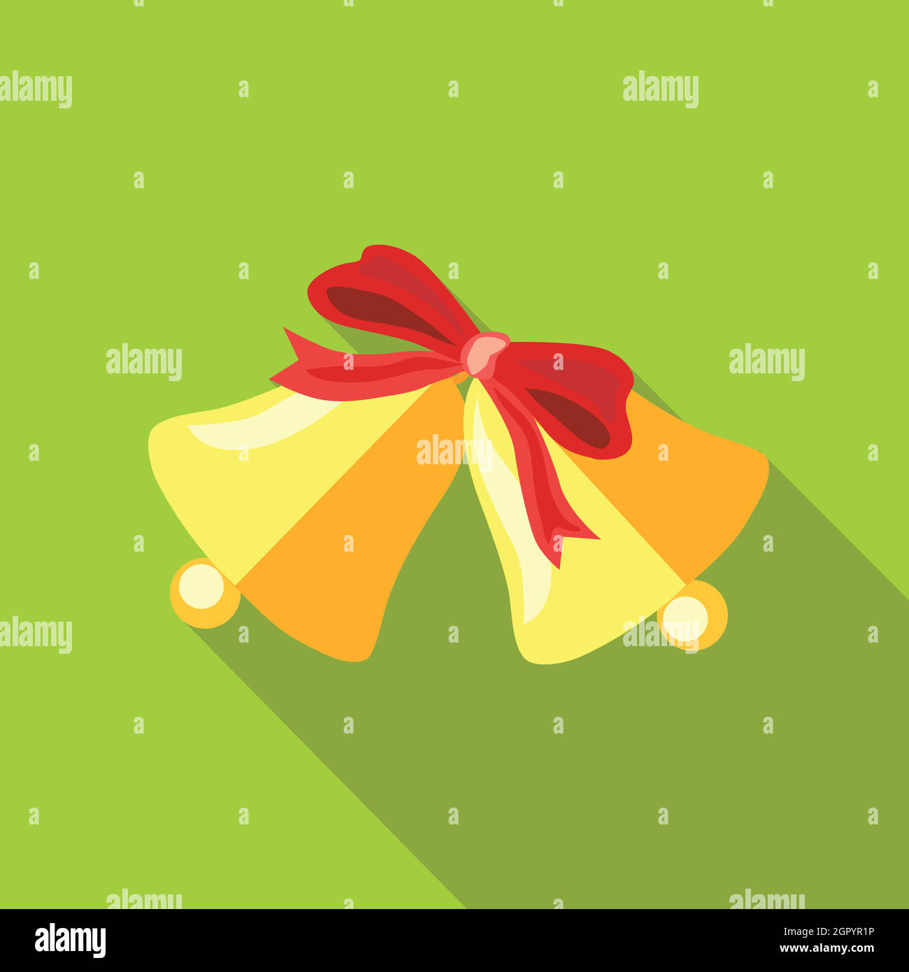 Push button door bells Stock Vector Images Alamy