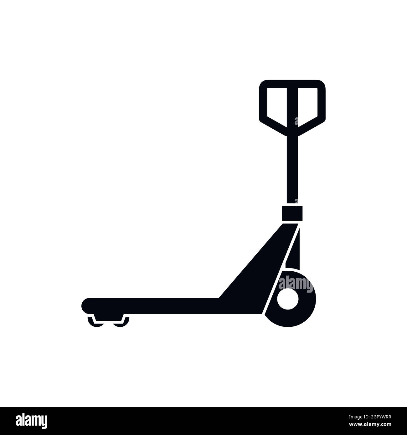 Hand Truck Icon Simple Style Stock Vector Image And Art Alamy