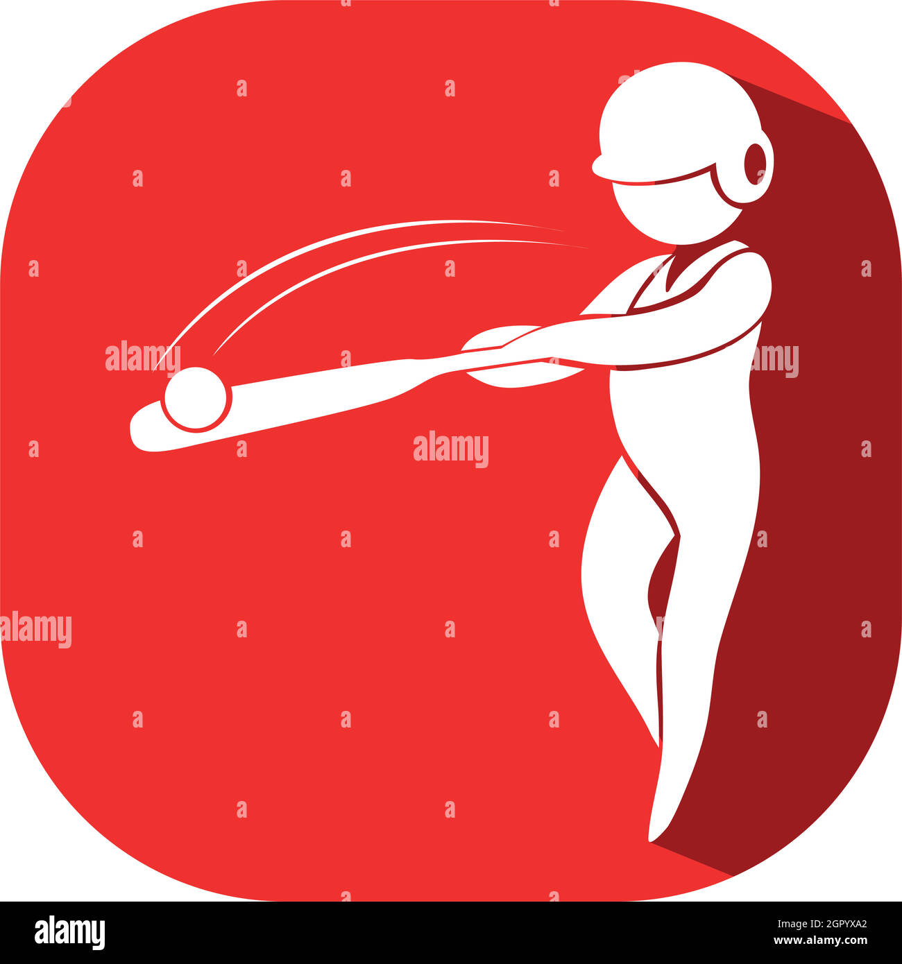 Baseball logo icon Stock Vector Images - Alamy