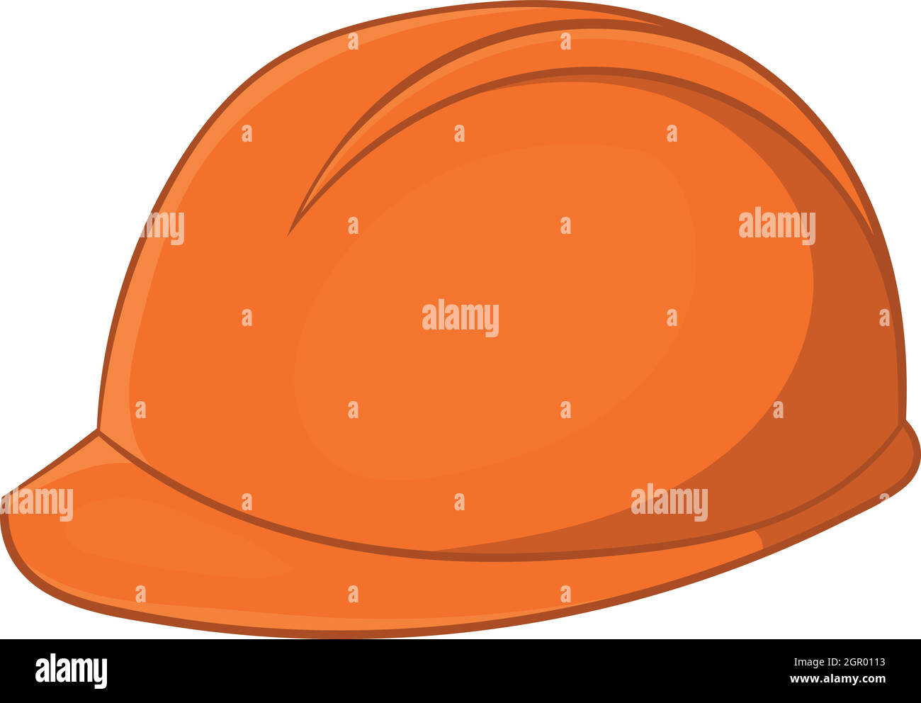 Construction helmet icon, cartoon style Stock Vector Image & Art Alamy