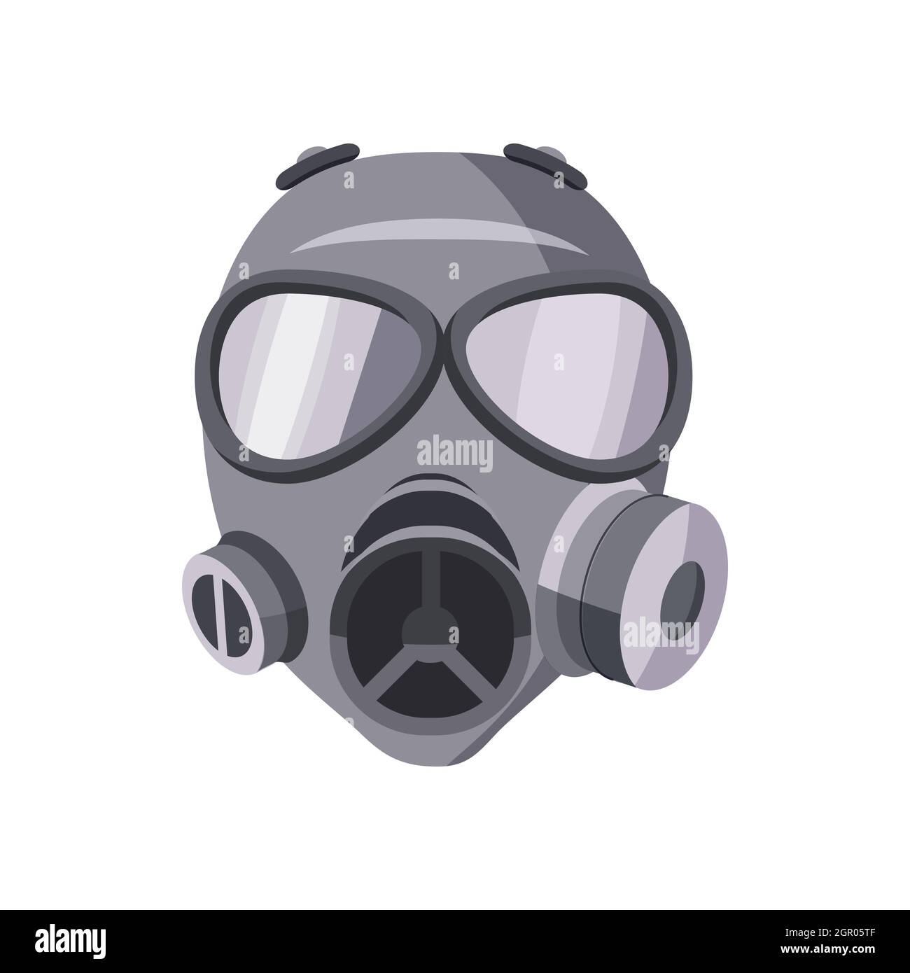 Gas mask cartoon style Stock Vector Image & Art - Alamy