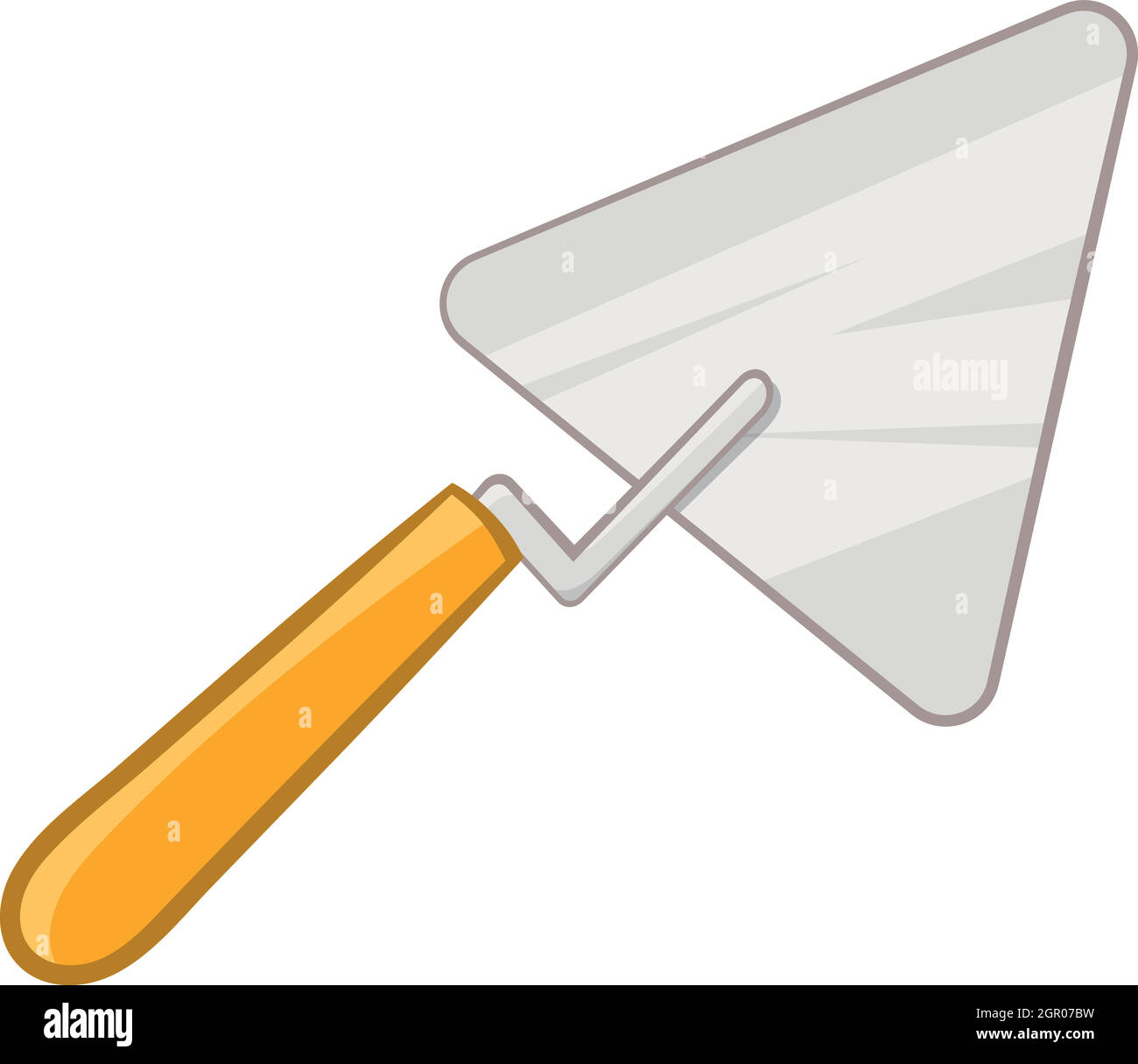 Trowel icon, cartoon style Stock Vector Image & Art Alamy