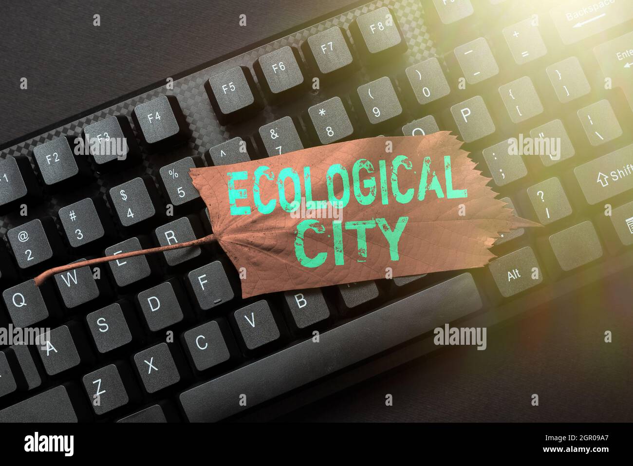 Inspiration Showing Sign Ecological City Concept Meaning Human Settlement Modeled On The Selfsustaining Structure Composing New Screen Title Ideas Stock Photo Alamy