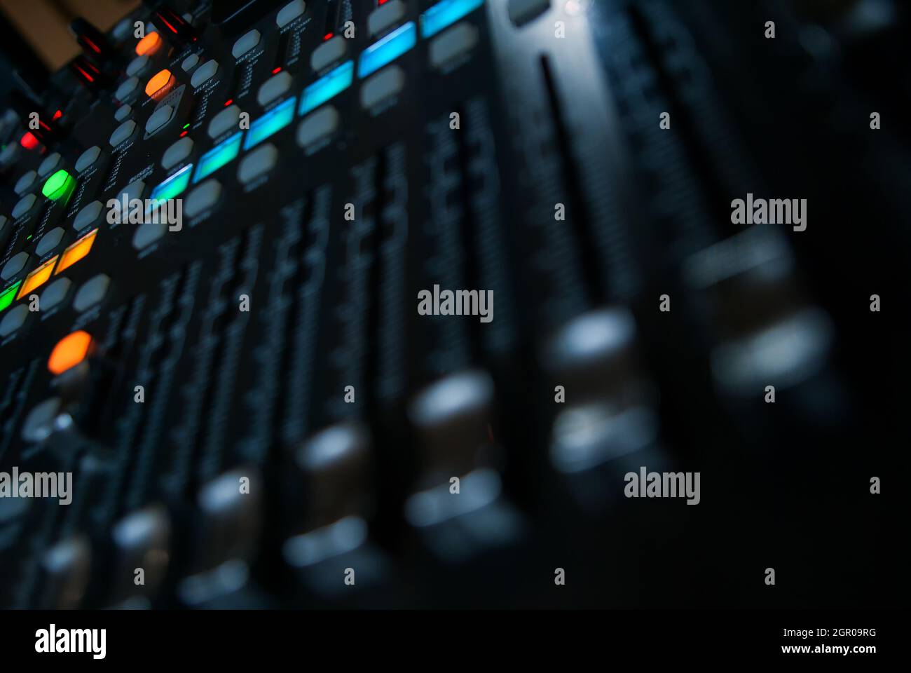 Glowing colorful keyboard hi-res stock photography and images - Alamy