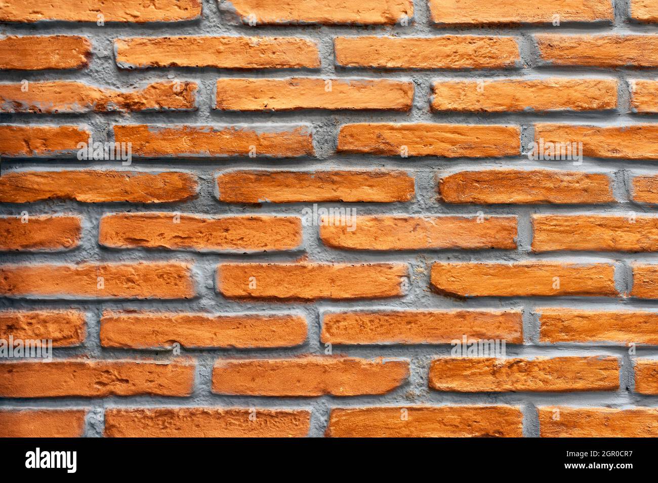 Red brick wall Stock Photo Alamy