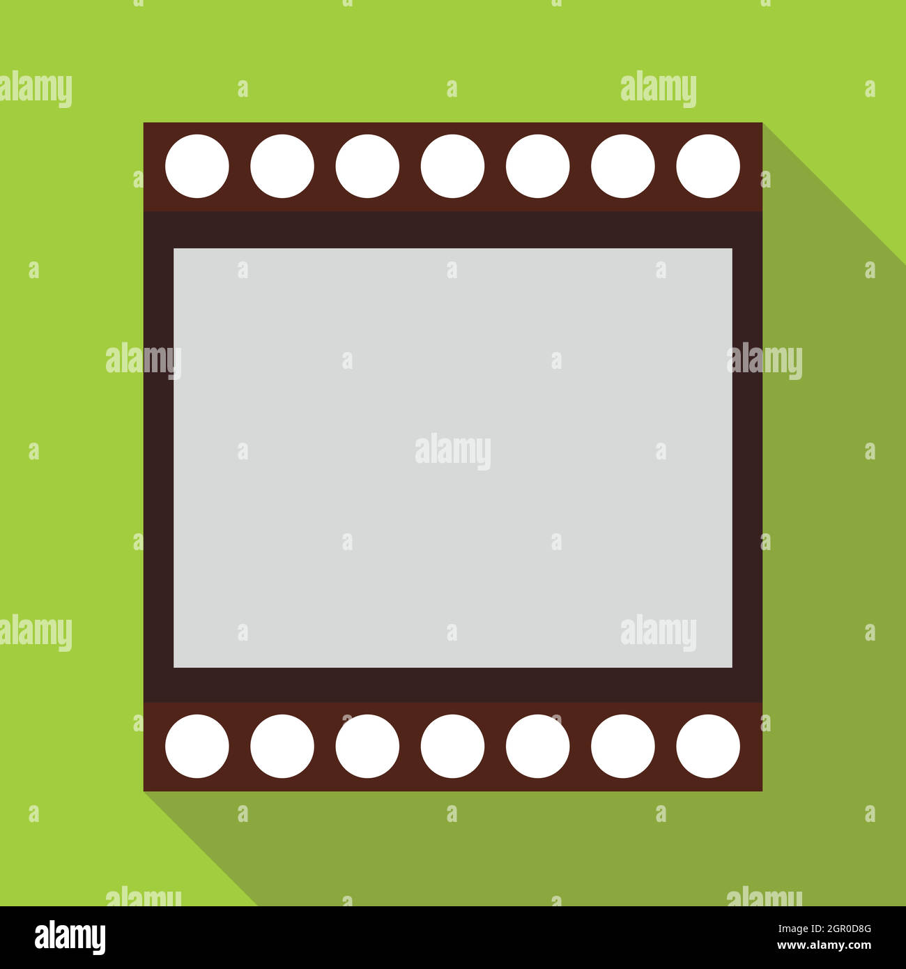 Film strip icon in flat style Stock Vector Image & Art - Alamy