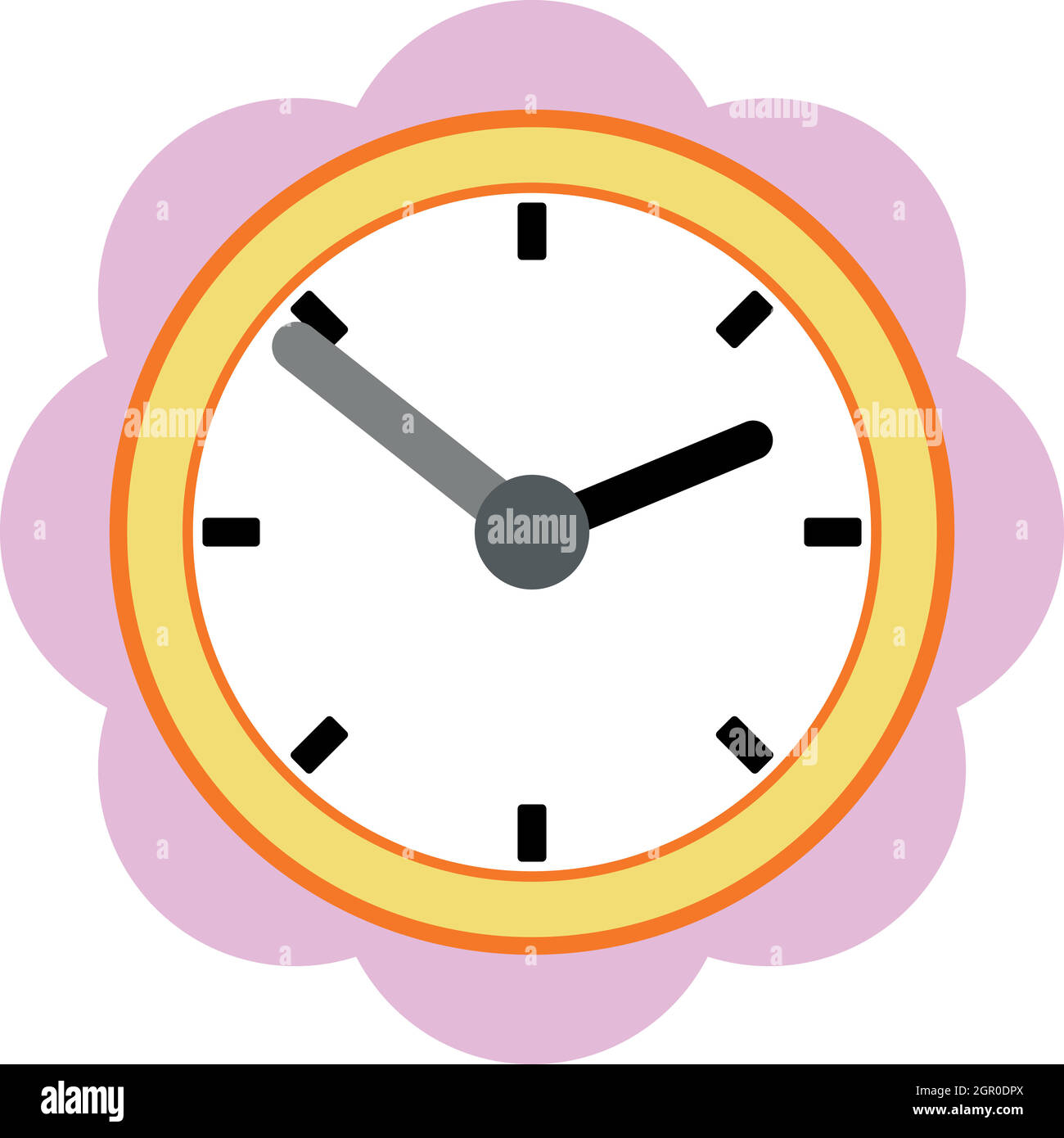 Flower rim Stock Vector Images - Alamy