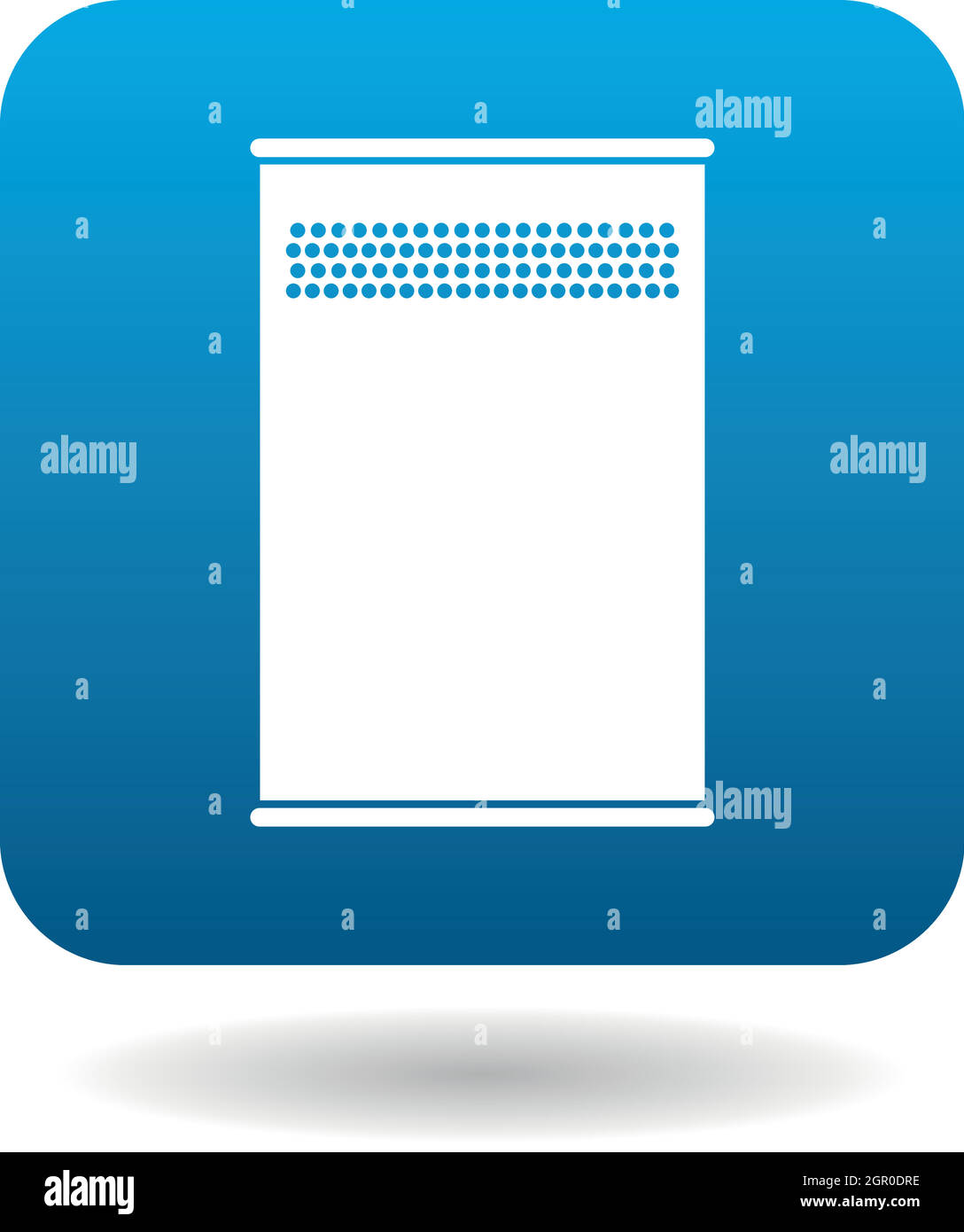 Outdoor bin icon in simple style Stock Vector Image & Art - Alamy
