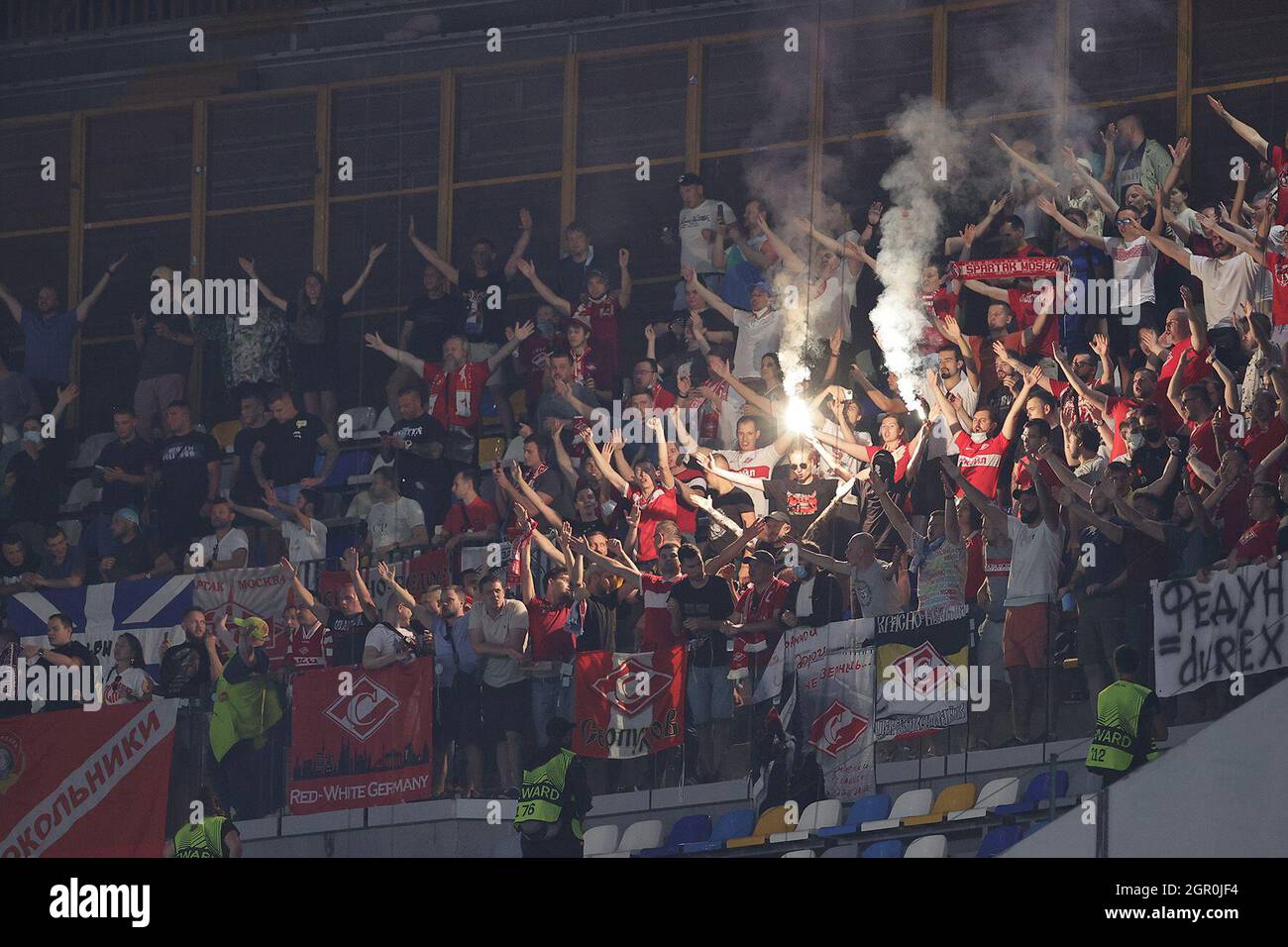 Spartak moscow hooligans hi-res stock photography and images - Alamy