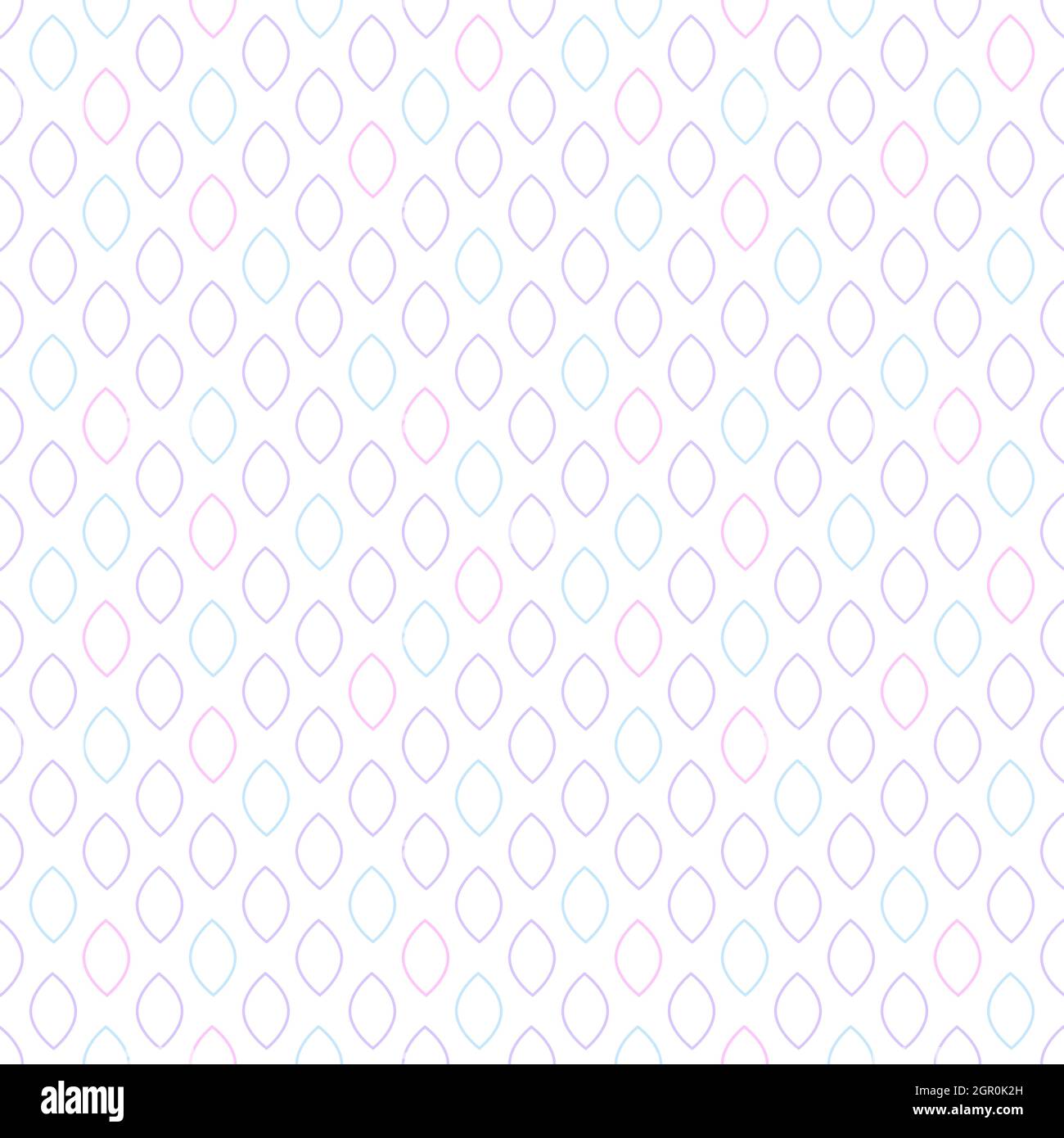 Colorful Geometric Outline Seamless Pattern Design on White Background ...