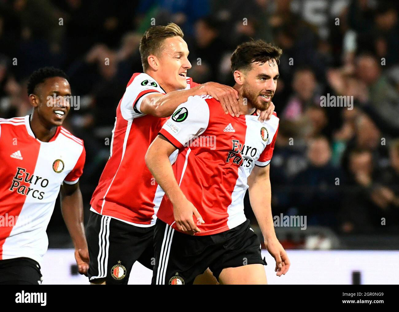 soccer football europa conference league group e feyenoord v slavia prague feyenoord stadium rotterdam netherlands september