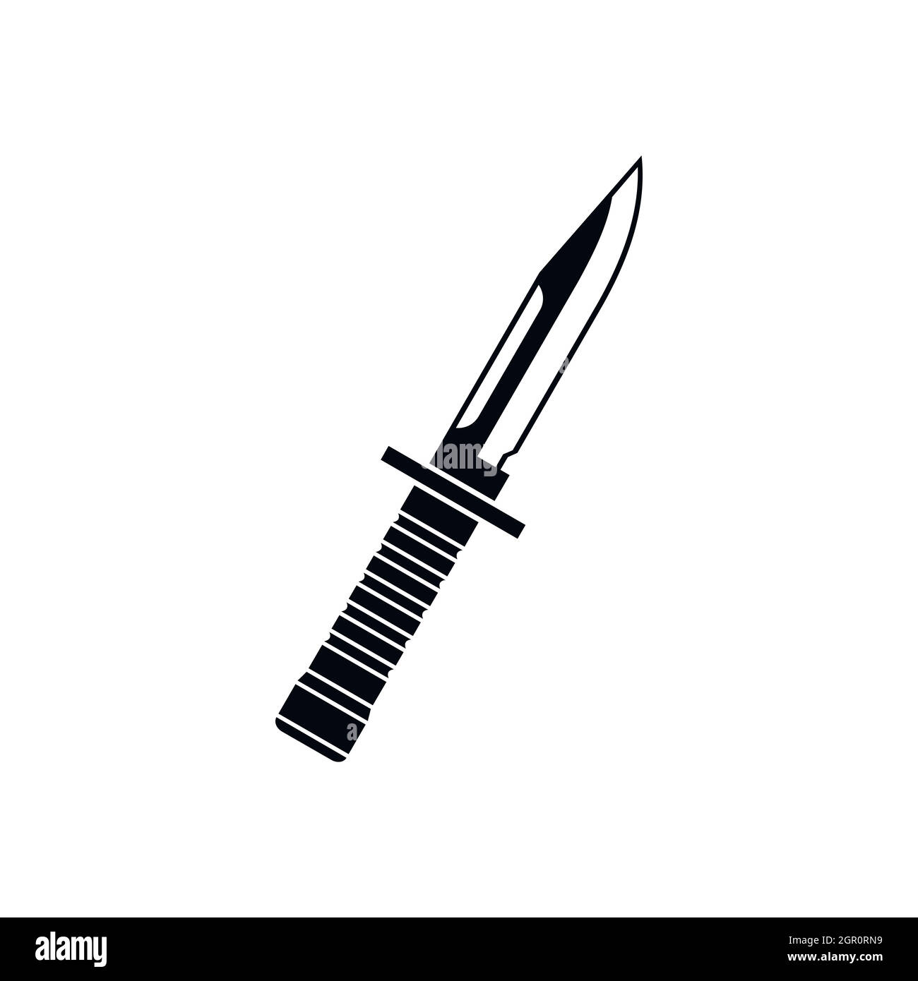 Military knife icon, simple style Stock Vector Image & Art Alamy