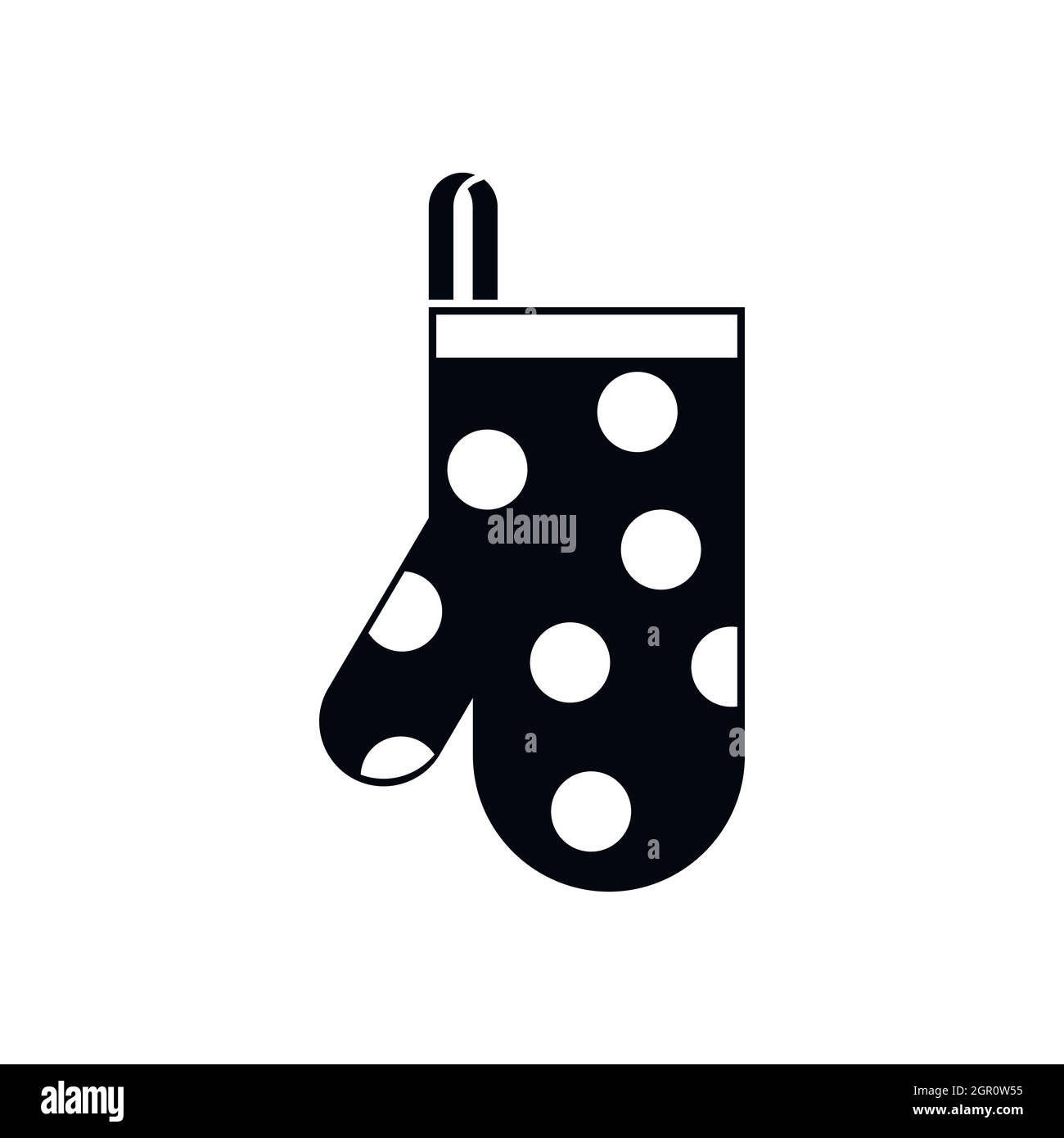 Hot baking icon simple Cut Out Stock Images & Pictures - Alamy