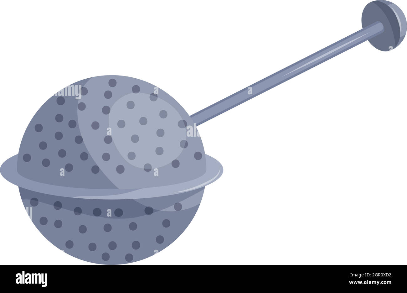 Tea strainer icon, cartoon style Stock Vector Image & Art Alamy