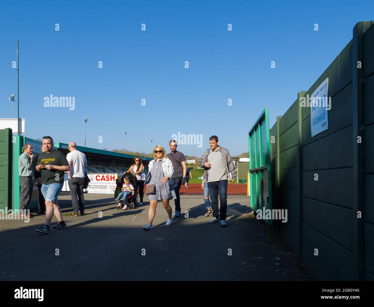 The entrance to Bradford Park Avenue