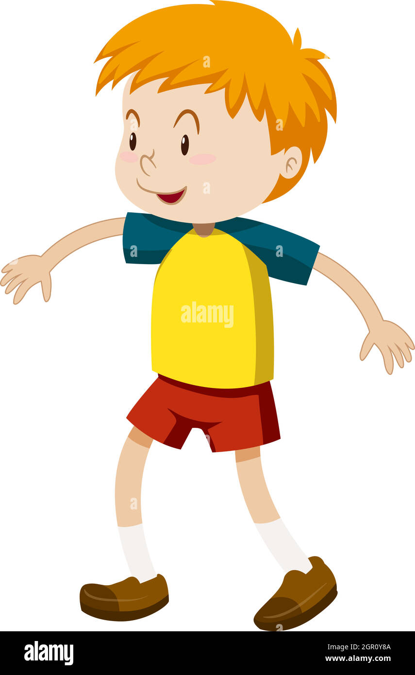 Boy with happy face Stock Vector Image & Art - Alamy