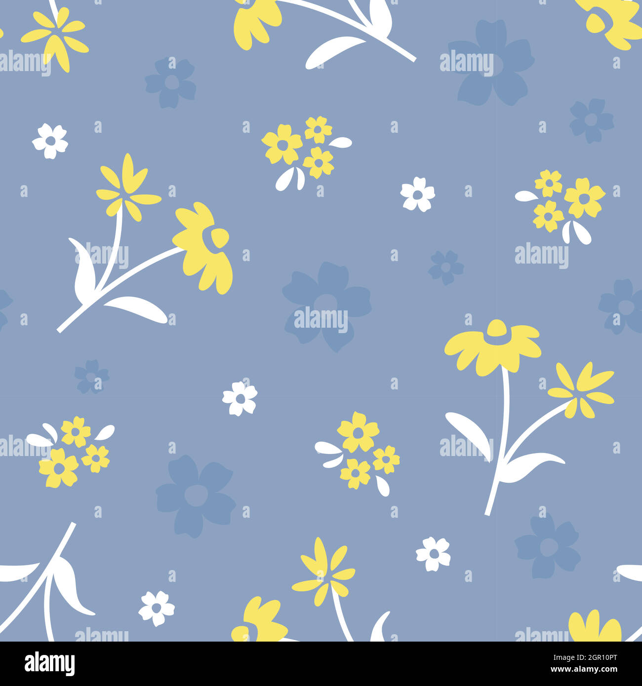 Floral colorful seamless pattern Stock Vector Image & Art - Alamy