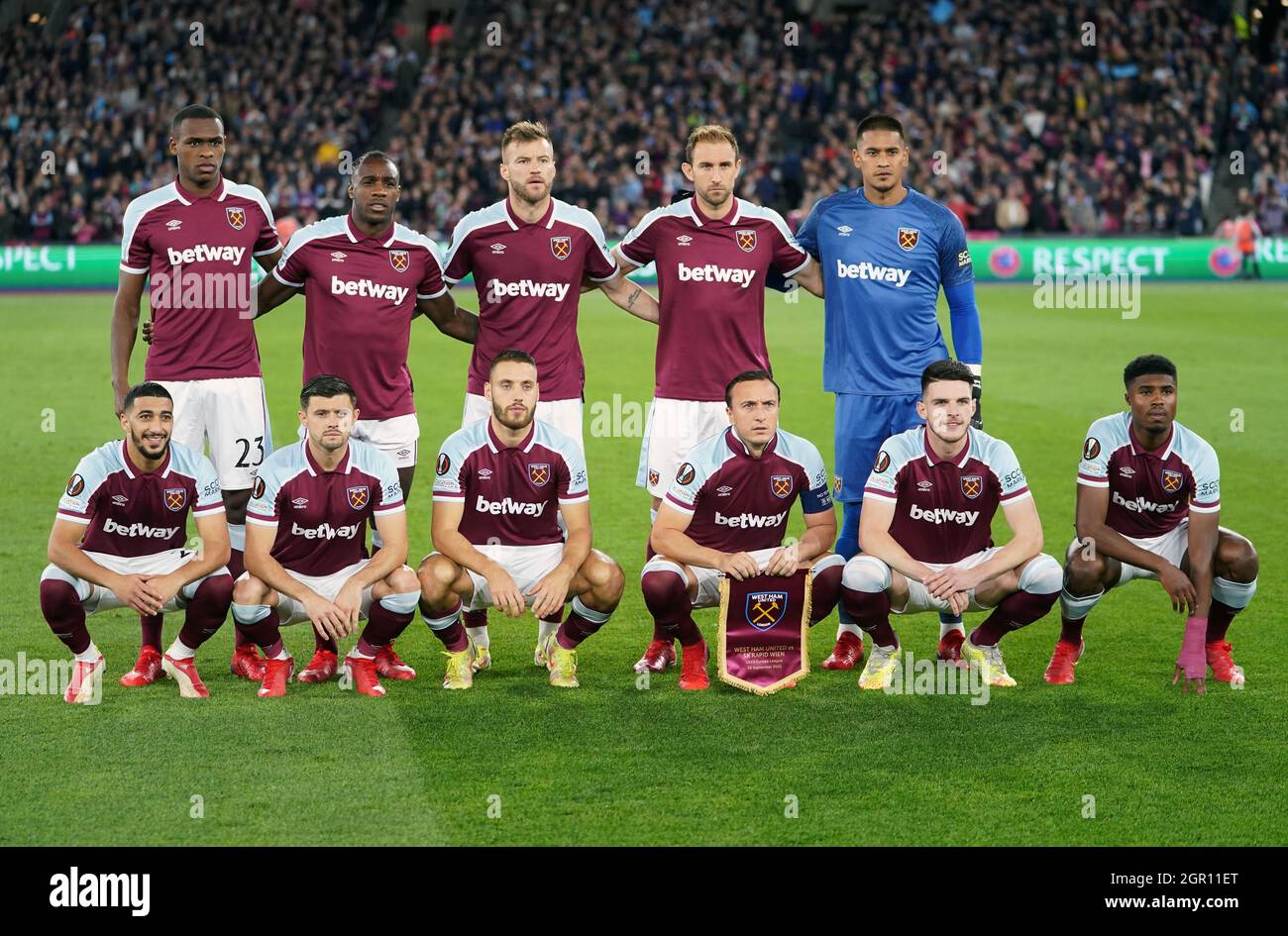 West ham team photo hi-res stock photography and images - Alamy