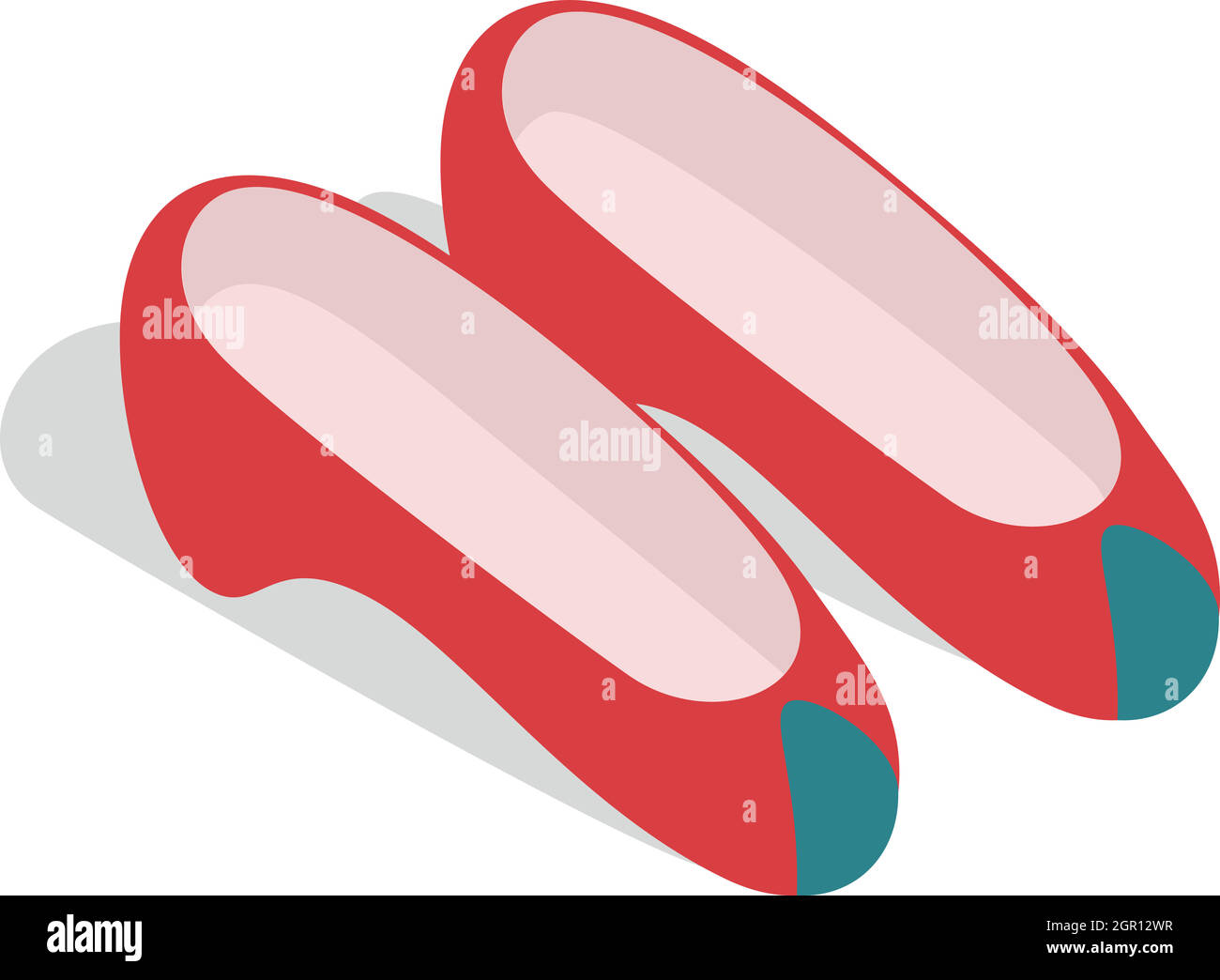 Korean national shoes icon, isometric 3d style Stock Vector Image & Art ...