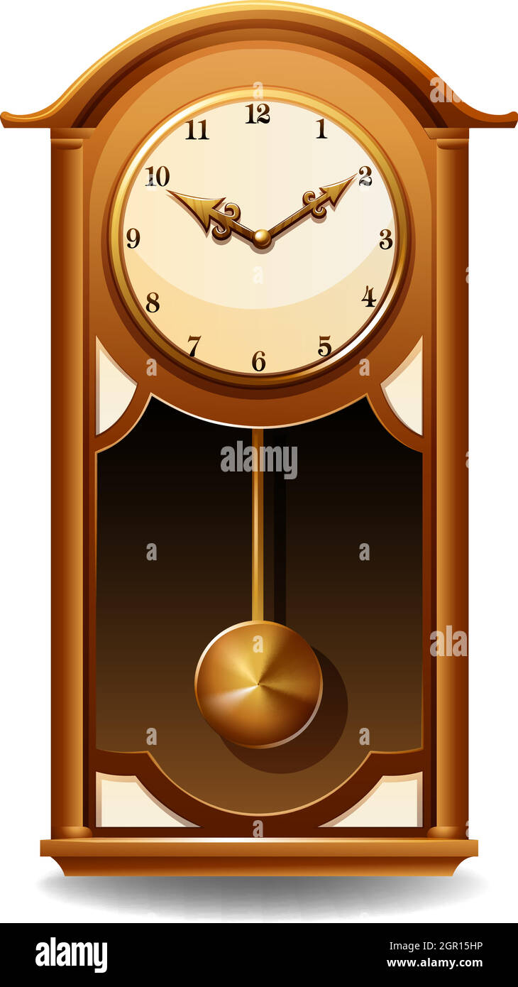Close up clock on Stock Vector Images - Alamy