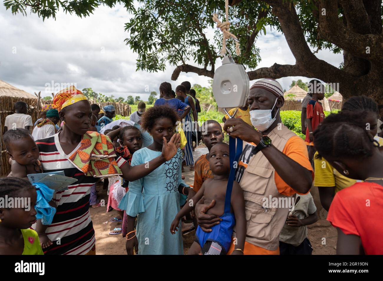 Gambia health worker hi-res stock photography and images - Alamy