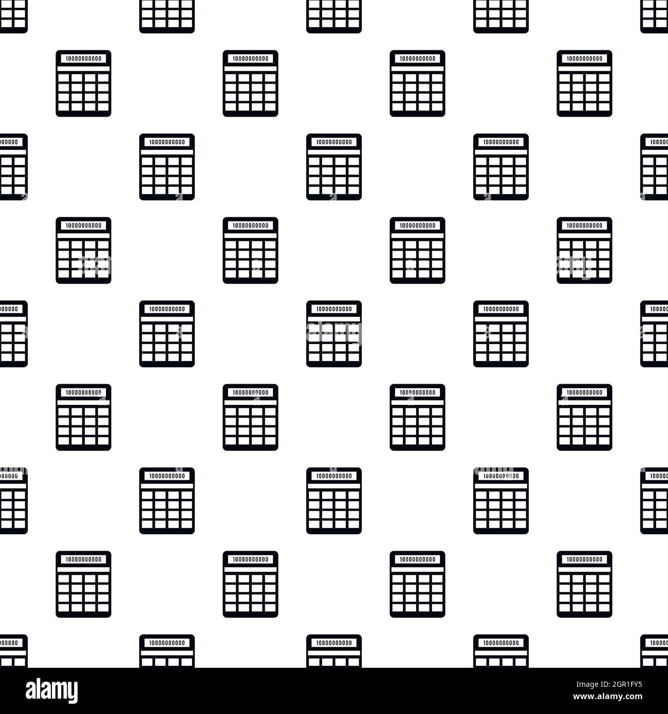 Calculator pattern simple illustration calculator hi-res stock photography  and images - Alamy