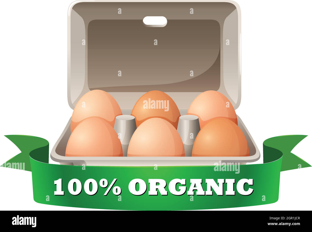 Box of eggs Stock Vector Images Alamy