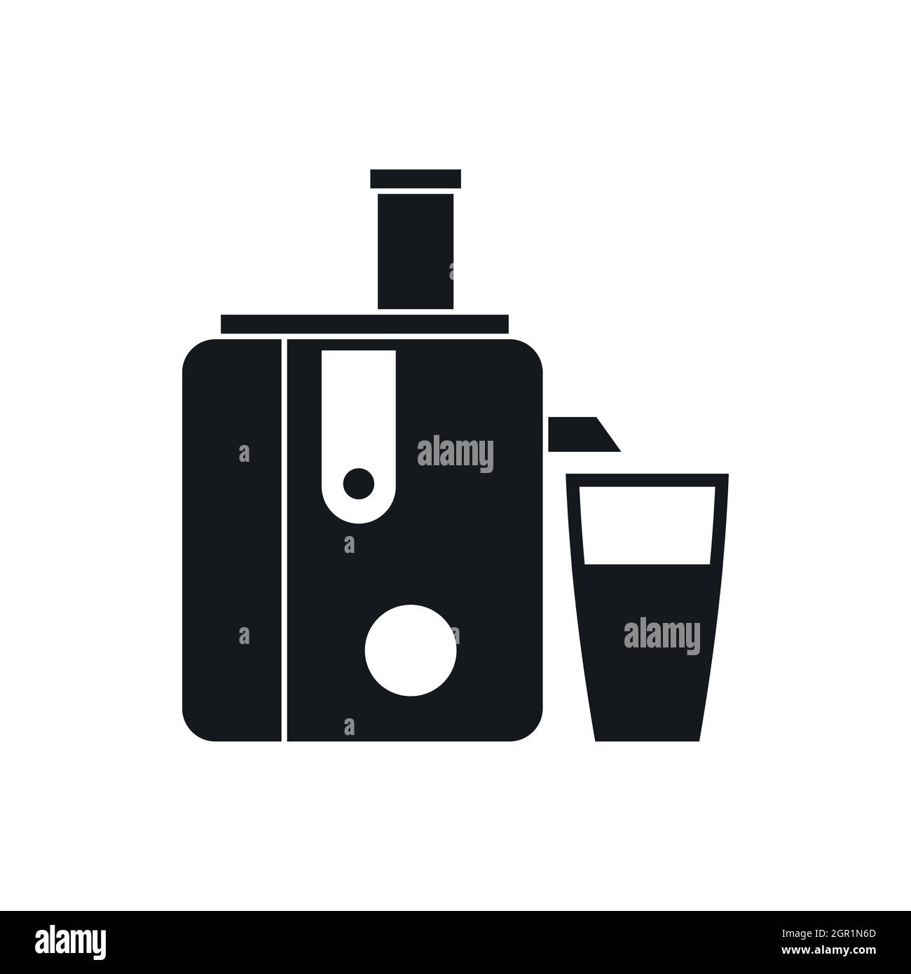 Juicer icon, simple style Stock Vector