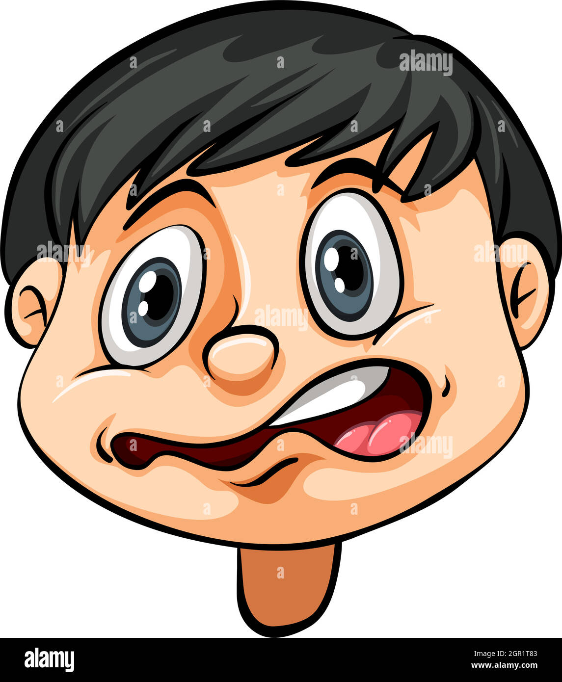 A boy getting a cold feet Stock Vector Image & Art Alamy