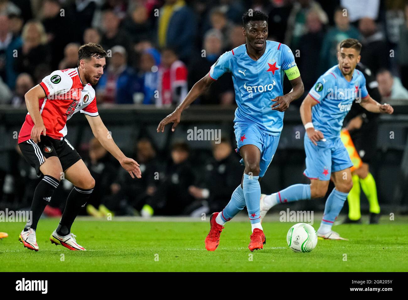 Ibrahim Traore (Slavia Praha) during the Uefa Champions League