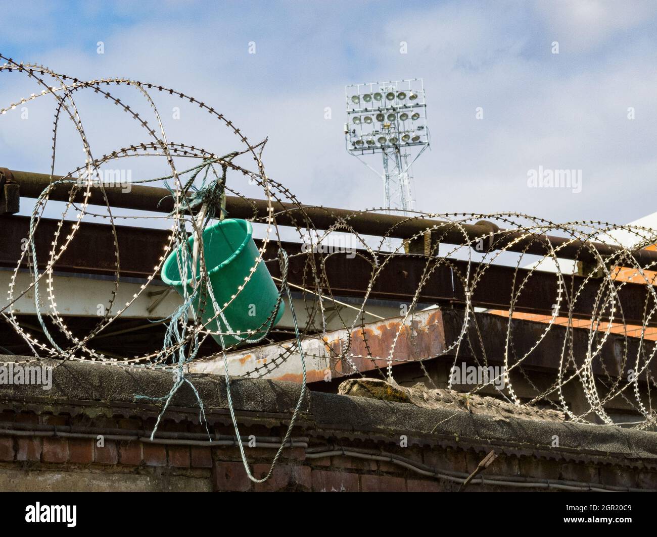 The abandoned millmoor football stadium hi-res stock photography and ...